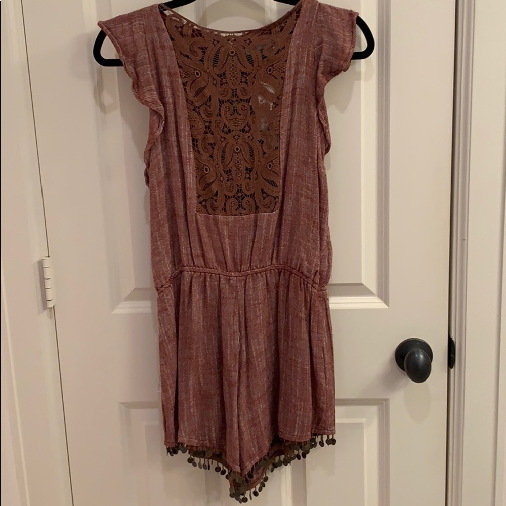 Line & Dot romper